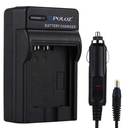 PULUZ Car Charger for Nikon Digital Camera Batteries - compact in-car charger compatible with Nikon EN-EL12 for road trips and travel