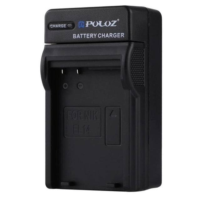 PULUZ Car Charger for Nikon EN-EL14 Camera Batteries - black car cigarette lighter battery charger for EN-EL14