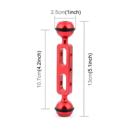PULUZ 5.1 Inch Aluminum Ball Arm for Diving Extensions | Syndmart
