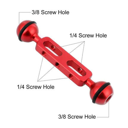 PULUZ 5.1 Inch Aluminum Ball Arm for Diving Extensions | Syndmart