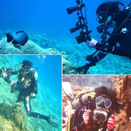 PULUZ 5.1 Inch Aluminum Ball Arm for Diving Extensions | Syndmart