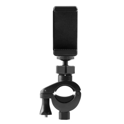 PULUZ Handlebar Phone Mount for Bicycle Use and Photography - black adjustable clamp mount for hands-free cycling navigation and photography