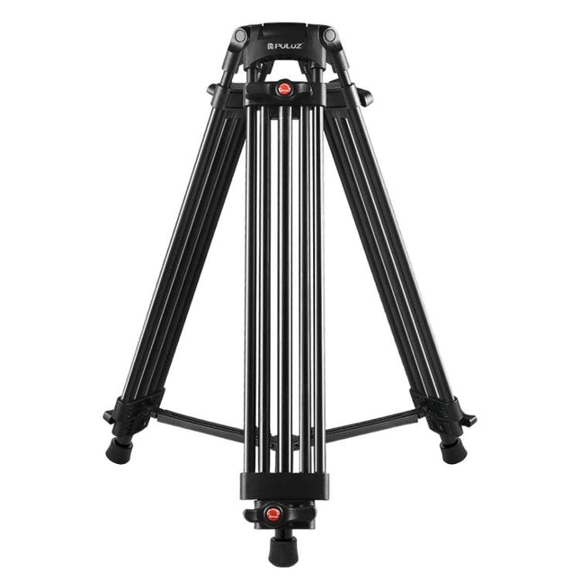 PULUZ Professional Tripod for Camcorders and Stable Video Recording - aluminum alloy tripod for smooth outdoor and uneven surface shooting