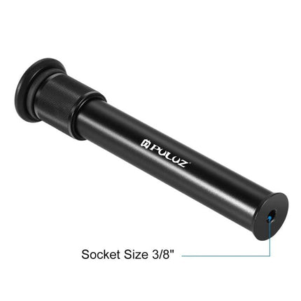 PULUZ Adjustable Metal Handheld Tripod Mount for DSLR and SLR Cameras black metal handheld support rod with 3/8" socket