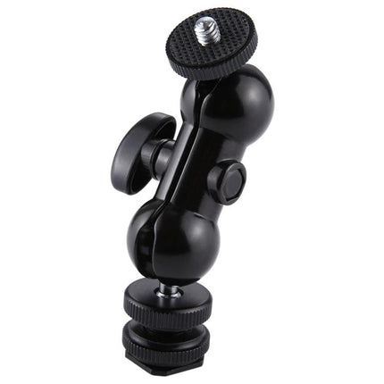 PULUZ Swivel Ball Head with Lock for Camera Tripods black swivel mount for attaching camera accessories