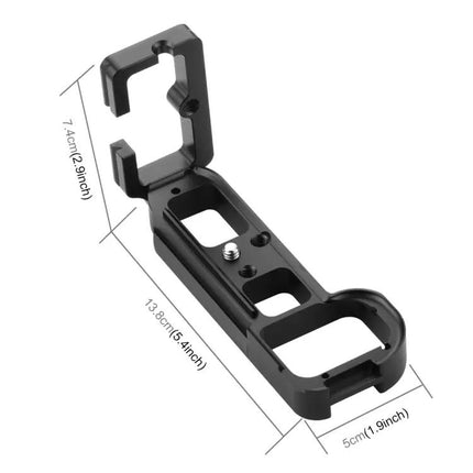 PULUZ Aluminum L Plate Bracket for Sony A7 Vertical Shooting