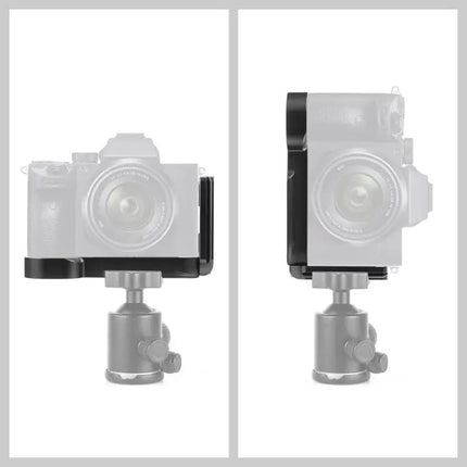 PULUZ Aluminum L Plate Bracket for Sony A7 Vertical Shooting