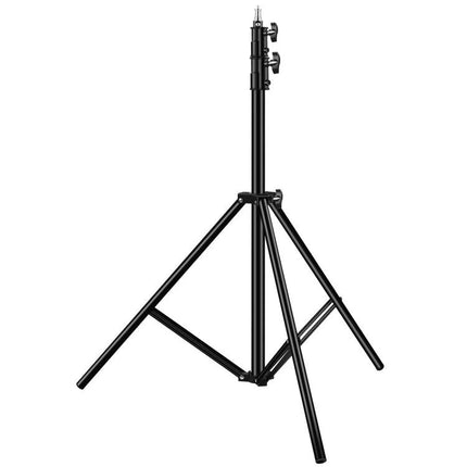PULUZ Foldable 2.8m Tripod Light Holder for Photography Video - black adjustable tripod stand for studio and location lighting
