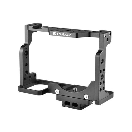 PULUZ Protective Camera Cage for Nikon Z6 and Z7 Video Use black aluminum camera cage with multiple mount points and 1/4-inch-20 screw
