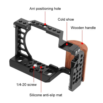 PULUZ Camera Stabilizer Rig for Sony A6400 and A6300 Series