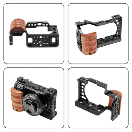 PULUZ Camera Stabilizer Rig for Sony A6400 and A6300 Series