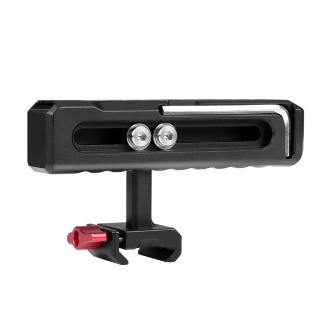 PULUZ Camera Top Handle Grip for Stable Handheld Shooting with Cages — sliding top handle for balanced handheld video and quick cage attachment