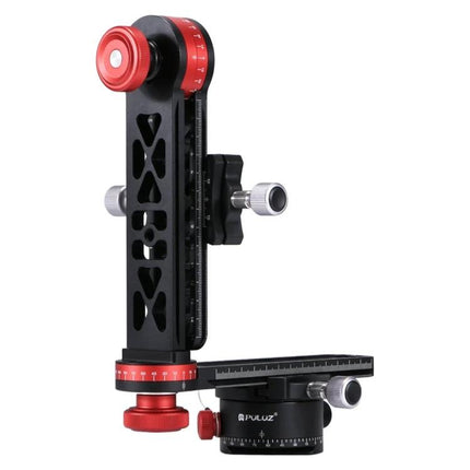 PULUZ Panoramic Aluminum Ball Head Kit for Photography black red aluminum panoramic ball head for precise 360-degree camera positioning
