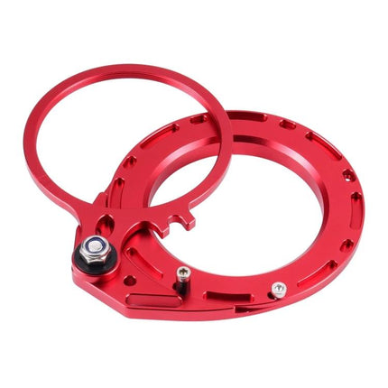 PULUZ 67mm Aluminum Adapter for DSLR Underwater Housing red corrosion‑resistant alloy macro lens locking ring