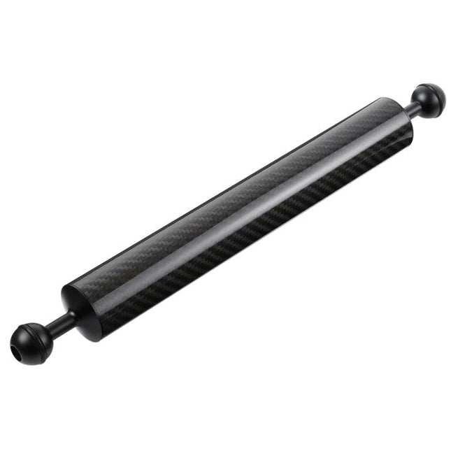 PULUZ Carbon Fiber Floating Arm for Underwater Photography - sleek carbon fiber buoyant arm with ball joints for stabilizing underwater cameras