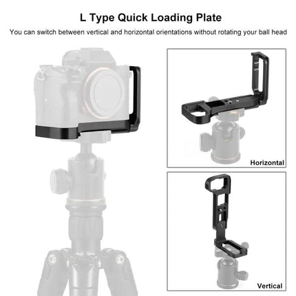 PULUZ L Plate Bracket for Sony A7 and A9 Series Cameras