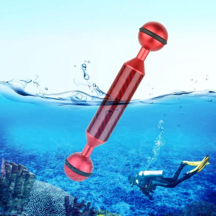PULUZ 5-Inch Carbon Fiber Floating Arm for Underwater Use