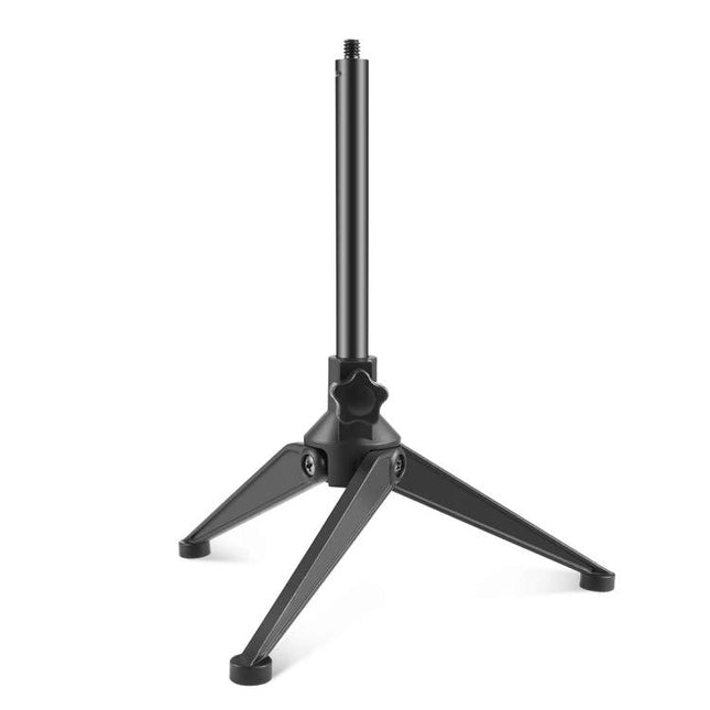 PULUZ Tripod Stand for Everyday Home Video and Photo Use compact three-point tabletop tripod with adjustable center column