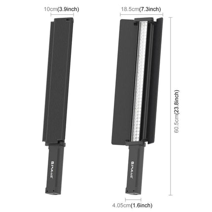 PULUZ Handheld Color Fill Light for Photography Sessions portable LED fill light with adjustable color and brightness for portraits and events