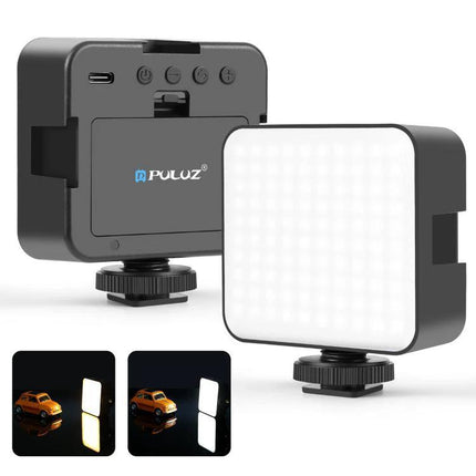 PULUZ 100 LED Fill Light for Camera and Video Photography compact adjustable color-temperature LED panel for macro and video