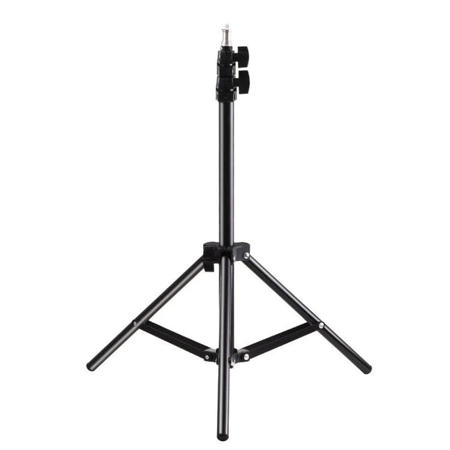 PULUZ 1.6m Adjustable Tripod for Vlogging and Live Streaming - compact black tripod for stable vlogging and live streaming shots