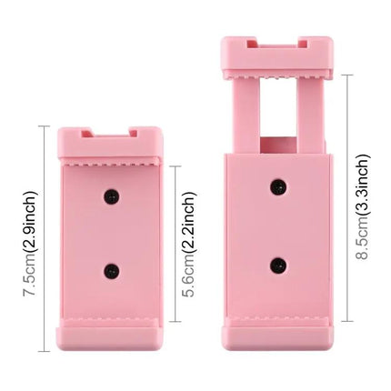 PULUZ Phone Clamp for Tripod and Selfie Stick Use