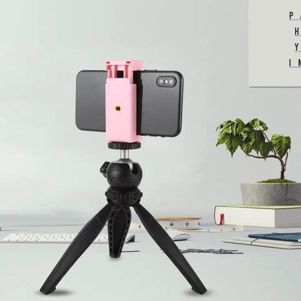 PULUZ Phone Clamp for Tripod and Selfie Stick Use