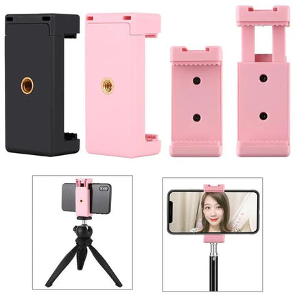 PULUZ Phone Clamp for Tripod and Selfie Stick Use