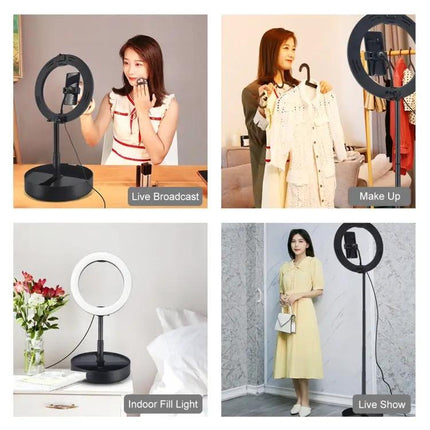 PULUZ Ring Light for Daily Vlogging and Selfies at Home