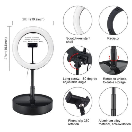 PULUZ Ring Light for Daily Vlogging and Selfies at Home