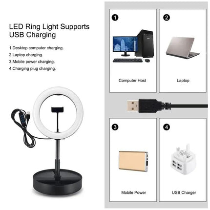 PULUZ Ring Light for Daily Vlogging and Selfies at Home