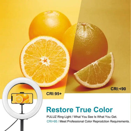 PULUZ Ring Light for Daily Vlogging and Selfies at Home
