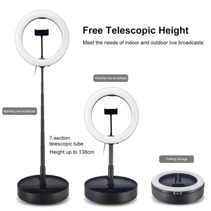 PULUZ Ring Light for Daily Vlogging and Selfies at Home