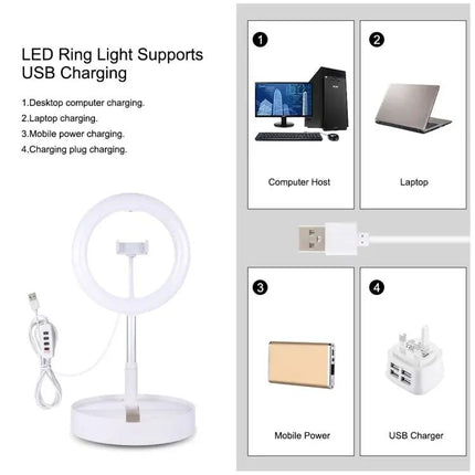 PULUZ Ring Light for Daily Vlogging and Selfies at Home
