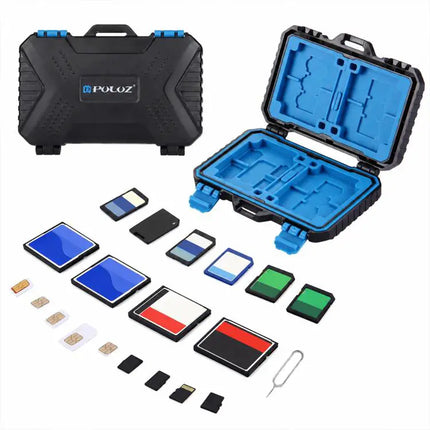 PULUZ 27-in-1 Memory Card Holder for Travel and Daily Use