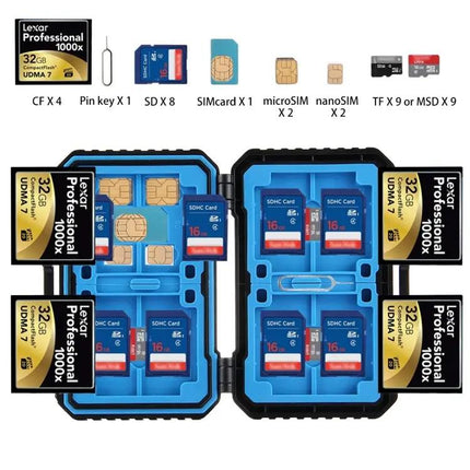 PULUZ 27-in-1 Memory Card Holder for Travel and Daily Use