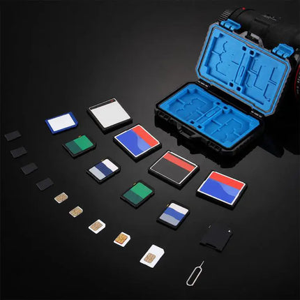 PULUZ 27-in-1 Memory Card Holder for Travel and Daily Use