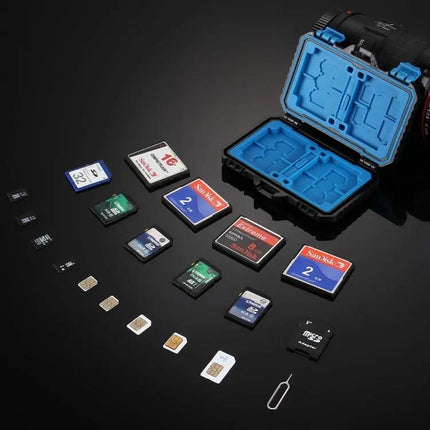 PULUZ 27-in-1 Memory Card Holder for Travel and Daily Use