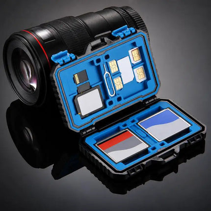 PULUZ 27-in-1 Memory Card Holder for Travel and Daily Use