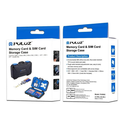 PULUZ 27-in-1 Memory Card Holder for Travel and Daily Use