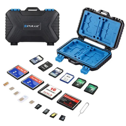 PULUZ 27-in-1 Memory Card Holder for Travel and Daily Use