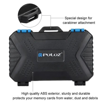 PULUZ 27-in-1 Memory Card Holder for Travel and Daily Use