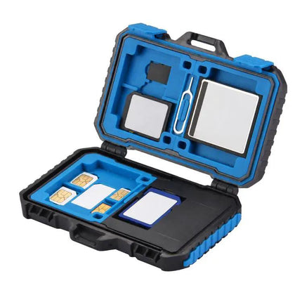PULUZ 22-in-1 Memory Card Storage Case for SD, CF, and SIM Cards