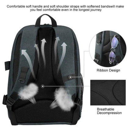 PULUZ Waterproof Backpack for Digital Cameras and Gear