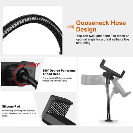 PULUZ Flexible and Adjustable Clip Mount Holder for Smartphones