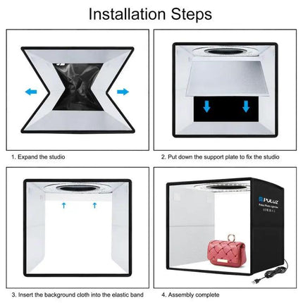 PULUZ 25cm Folding Portable Light Box for Small Item Photography