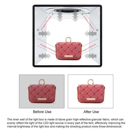 PULUZ 25cm Folding Portable Light Box for Small Item Photography