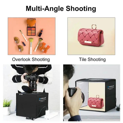 PULUZ 25cm Portable Folding Photography Light Box for Small Items | Syndmart