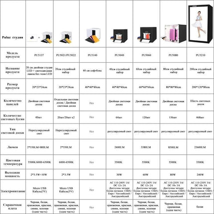 PULUZ 40cm Folding Portable Photo Studio Tent for Smartphone Use - compact foldable tent for shadow-free product photography