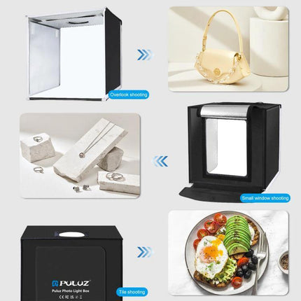 PULUZ 40cm Folding Portable Photo Studio Tent for Smartphone Use - compact foldable lightbox for shadow-free product photos